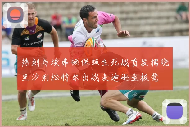 热刺与埃弗顿保级生死战首发揭晓里沙利松特尔出战麦迪逊坐板凳