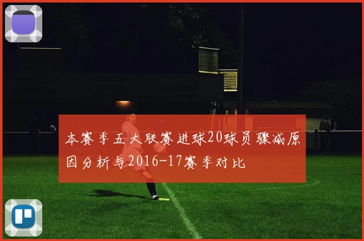 本赛季五大联赛进球20球员骤减原因分析与2016-17赛季对比